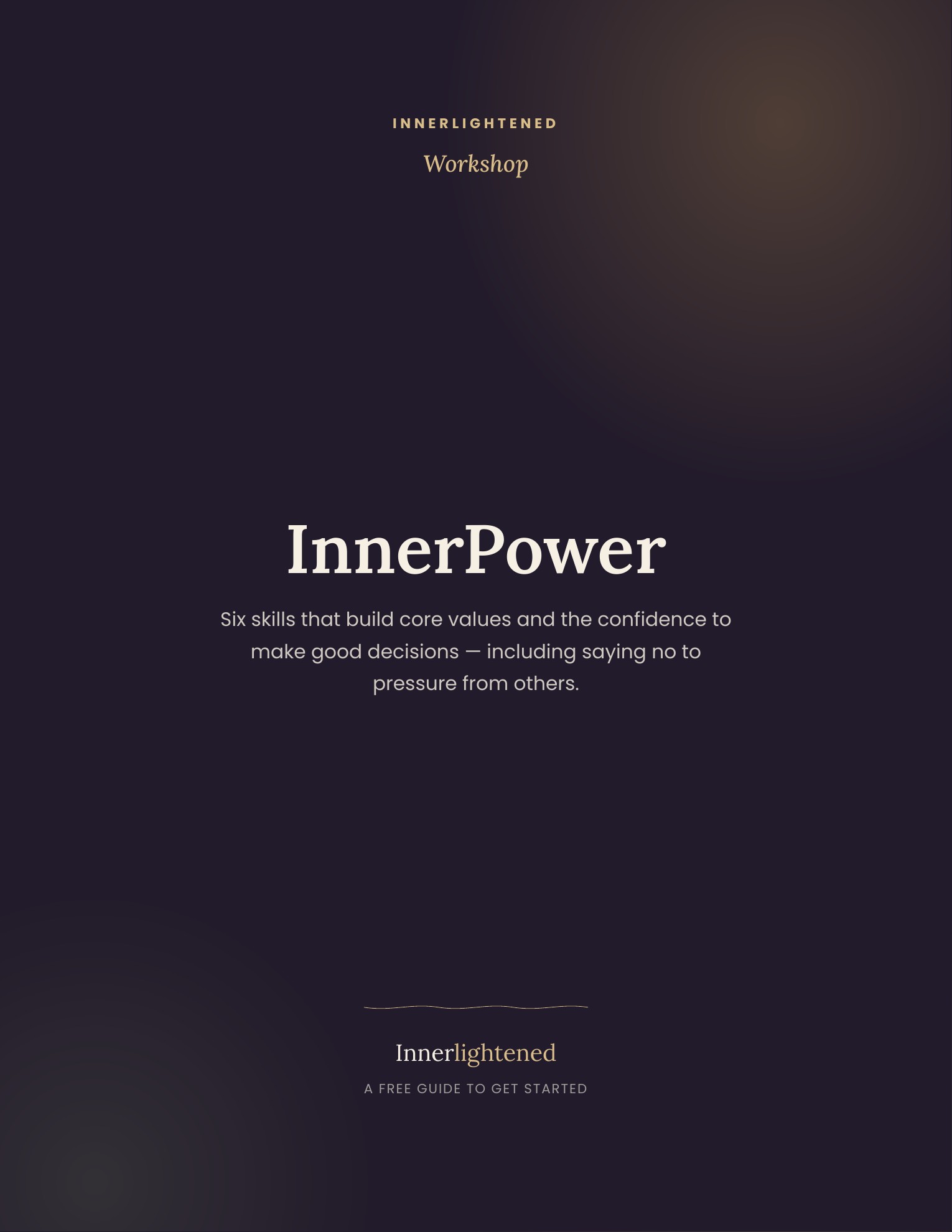InnerPower guide cover
